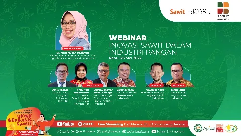 Webinar Inovasi Sawit Dalam Industri Pangan