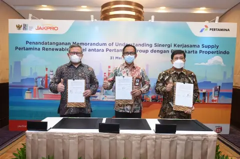 Perkuat Transisi Energi, Pertamina Renewable Diesel Hadir Untuk EV Jakarta E-Prix 2022