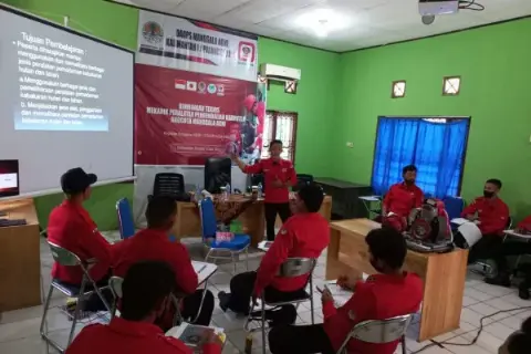 Bimtek Mekanik Peralatan Karhutla Manggala Agni