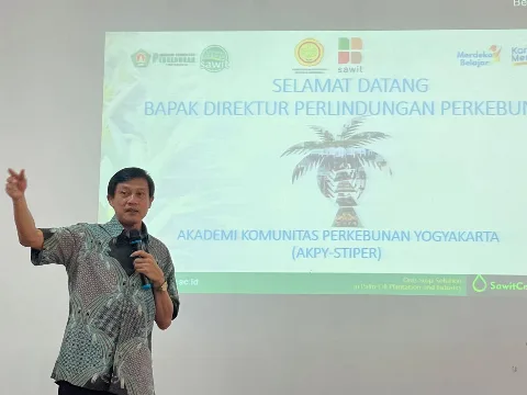 Pesan Direktur Perlindungan Perkebunan Kepada Taruna Sawit