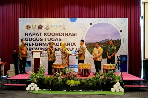 Gubernur Bengkulu Dukung Gugus Tugas Reforma Agraria Selesaikan Sengketa Lahan Masyarakat