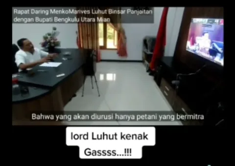 Viral, Bupati Bengkulu Utara Protes Menko Luhut Terkait Anjloknya Harga Sawit Petani