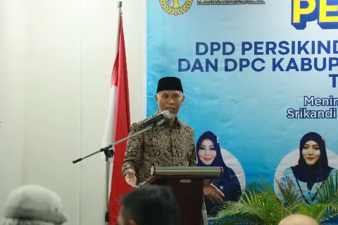 Gubernur Mahyeldi Ajak Persikindo Sumbar Majukan UMKM