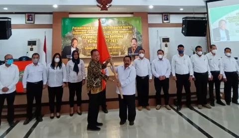 Dato Ramli Sutanegara Resmi Pimpin GAPKI Bangka Belitung 