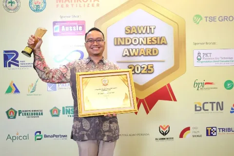Ketiga Kalinya, PT Daya Guna Lestari Dianugerahi Penghargaan di 4th Sawit Indonesia Award 2025