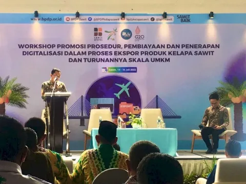 BPDP-KS Ajak Petani Sawit Naik Kelas Dengan Ekspor Produk Hilir Sawit