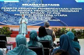Buka Pelatihan dan Pembinaan UMKM, Nawal Lubis Harapkan Percepatan Pemulihan Ekonomi