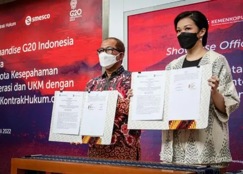 KemenKopUKM Gandeng Kontrak Hukum Permudah Pengurusan Legalitas UMKM