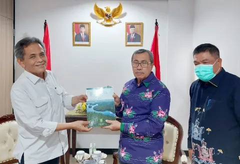 Gubernur Riau Bertemu Kepala BRGM RI, Ini yang Disampaikan