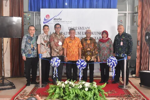 Mutuagung Lestari ResmikanLaboratoriumLingkungan ke-5 di Kota Pontianak