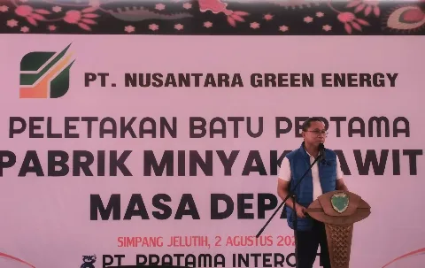 Produksi Premium Palm Oil, Mendag: Nusantara Green Energy Dapat Penuhi Kebutuhan Domestik