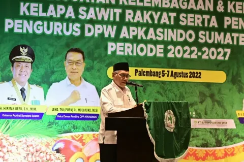 Nakhodai APKASINDO Sumsel, Wabup Banyuasin Fokus Kelembagaan Petani