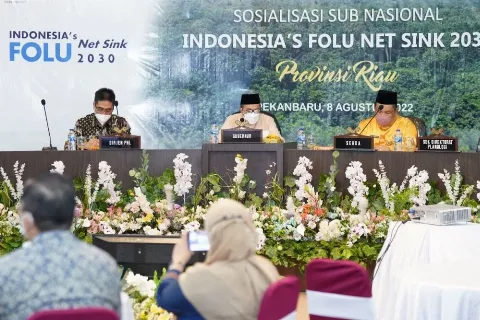 Pemprov Riau Dukung Pelaksanaan FOLU Net Sink 2030