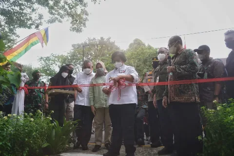 Resmikan Eco Bee Park, Menteri LHK Dorong UMKM Semakin Maju Manfaatkan Madu Dan Kelor