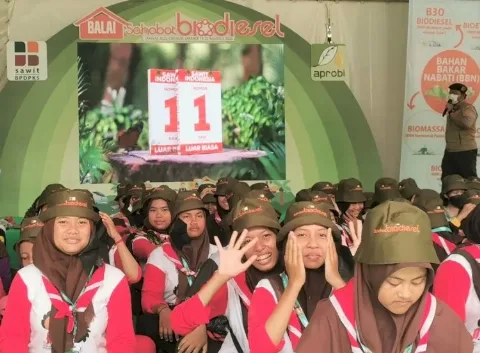 Ribuan Peserta Jamnas Pramuka Dikenalkan Manfaat Biodiesel Kepada Indonesia