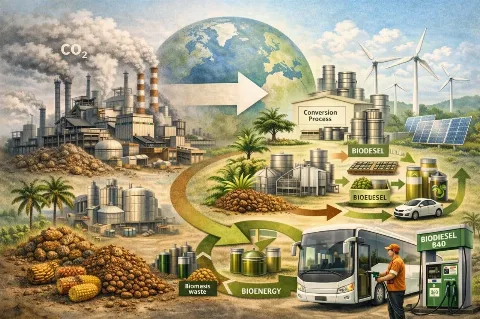 Dari Limbah Menjadi Energi: Biofuel dalam Menjawab Krisis Global