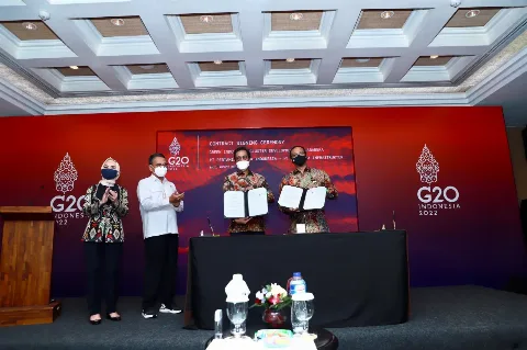 Pertamina NRE – Jababeka Infrastruktur Teken Kontrak Pengembangan Green Industrial Cluster