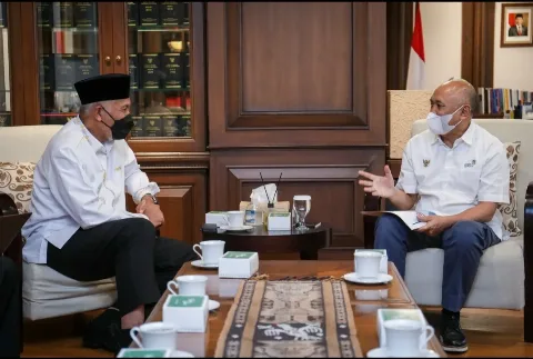 Bertemu Menkop UKM, Gubernur Mahyeldi Harapkan Dukungan Penguatan UMKM Sumbar