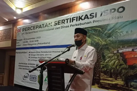 Pelaku Usaha Sawit di Riau Digenjot Memiliki Sertifikasi ISPO