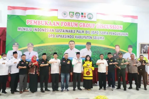 Apkasindo Seluma Resmi Dilantik, Ini Pesan Wagub Bengkulu dan Bupati Seluma