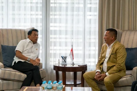 Terima Kunjungan Bupati Meranti, Moeldoko: KSP Konsisten Dukung Pengembangan Potensi Daerah