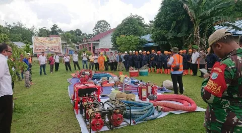 Minamas Plantation Libatkan Masyarakat Sanggau Cegah Karhutla