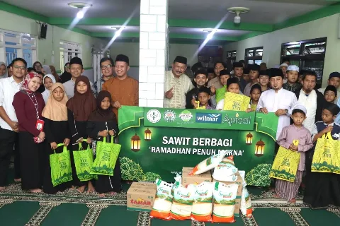 Kolaborasi Forwatan dengan Perusahaan Sawit Berbagi Kebahagiaan di Bulan Ramadhan