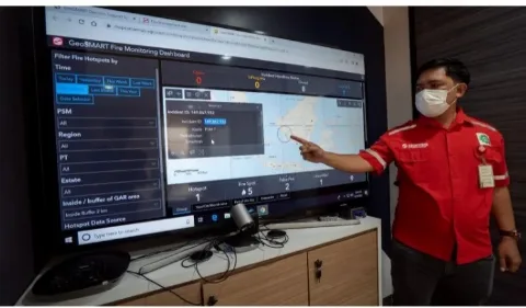 Sinar Mas Agribusiness Terapkan Aplikasi Digital Cegah Karhutla