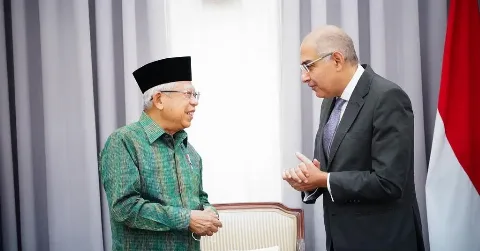 Bertemu Wapres RI, Dubes Mesir Tawarkan Pembangunan Pabrik Sawit di Terusan Suez