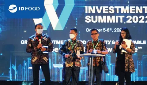 Sinergi Pengembangan Bisnis Dan Investasi Pangan Ajang WJIS 2022, Ini Keunggulan ID FOOD
