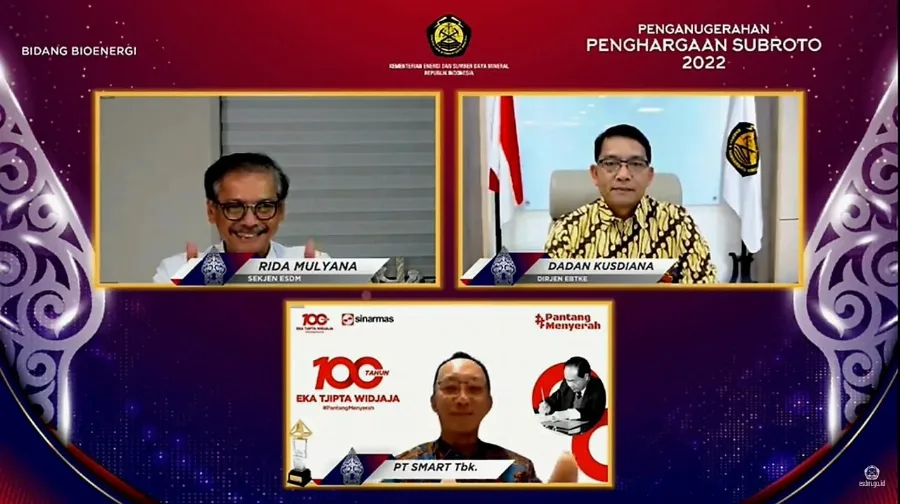 Sinar Mas Agro Satu-satunya Produsen Biodiesel Peraih Penghargaan Subroto Kementerian ESDM