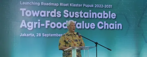 Dukung Pertanian Berkelanjutan, Pupuk Indonesia Luncurkan Roadmap RisetI Klaster Pupuk 2022-2031