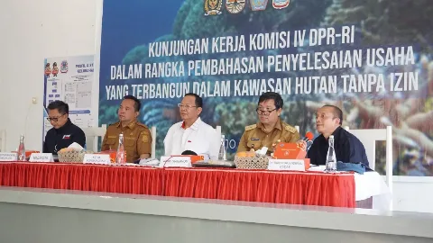 Kunjungi Bunaken, KLHK – DPR RI Hadirkan Solusi Penyelesaian Usaha Terbangun Dalam Kawasan Hutan Tanpa Izin