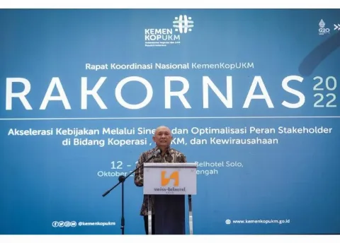 MenKopUKM Tekankan Pentingnya Percepatan Program Pengembangan Ekosistem KUMKM