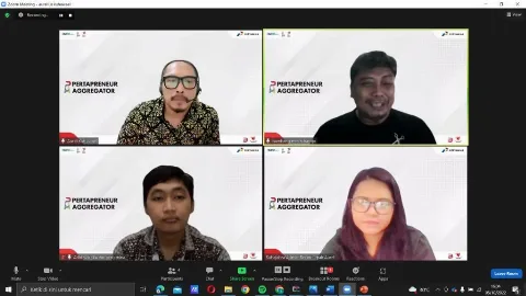 Pertapreneur Aggregator : Road to Semifinal, Pertamina Gelar Coaching untuk 50 UMKM Semi Finalis