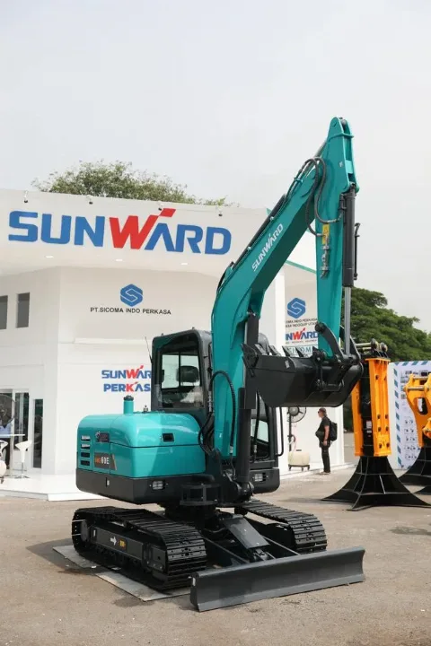 Mini Excavator Sunward Optimis Tembus Segmen Sawit
