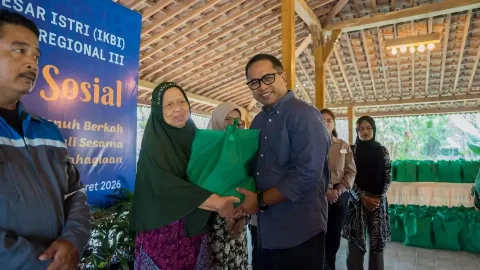 459 Paket Sembako Disalurkan IKBI PTPN IV Regional III Disalurkan di Bulan Suci