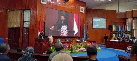 Mentan SYL Ajak Mahasiswa Brawijaya Bangun Pertanian Modern