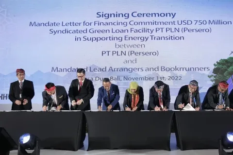 Percepat Transisi Energi di Indonesia, PLN Menjalin Kerja Sama Pembiayaan Hijau USD 750 Juta
