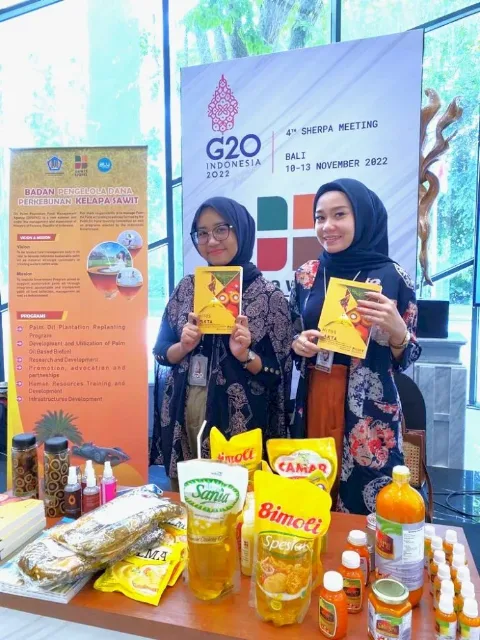 BPDPKS Promosikan Sawit Baik di Rangkaian Kegiatan G 20