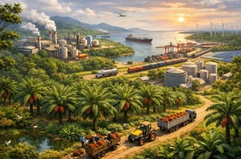 GAPKI Laporkan Kondisi Industri Sawit ke Mentan Amran