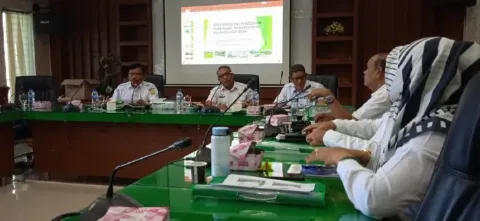 Dinas Pertanahan Aceh Besar Gelar Rakor Inventarisasi dan Pengelolaan Tanah Kosong