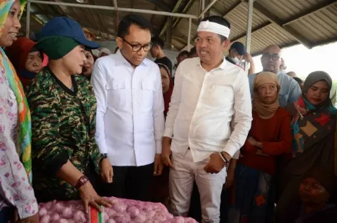 Jelang Nataru, Harga Pangan Pasar Cikopo Masih Stabil