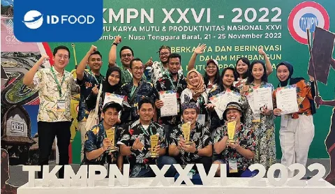Transformasi Inovasi Pangan, BUMN ID FOOD Group Raih 4 Penghargaan Inovasi Ini