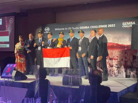 UD Trucks Indonesia Tutup Tahun 2022 dengan Kemenangan di Gemba Challenge 2022