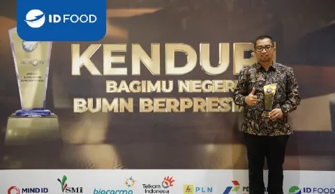 Holding Pangan ID FOOD Raih Penghargaan BUMN Berprestasi
