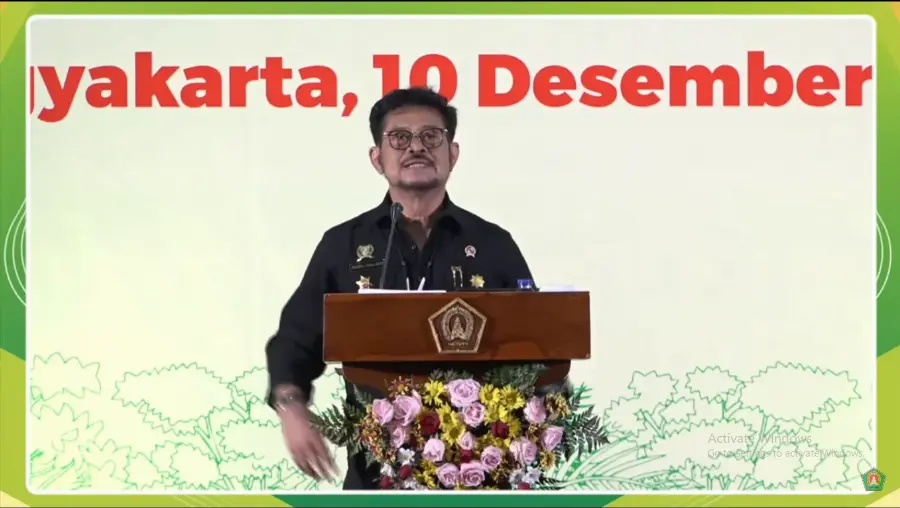 Mentan Syahrul : Sektor Pertanian dan Perkebunan Penting untuk Kehidupan