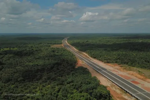 549 Km Jalan Tol Trans Sumatera Sudah Beroperasi