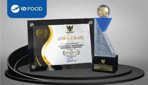 BUMN ID FOOD Naik 2 Peringkat Berpredikat Informatif Anugerah KIP 2022
