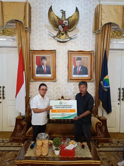 GAPKI Kembali Distribusikan Bantuan Dana untuk Korban Gempa Cianjur